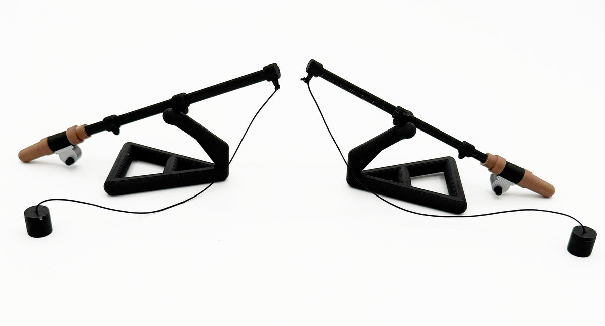 Ultimate Ice Fishing – Pole Stands (Set of 2)