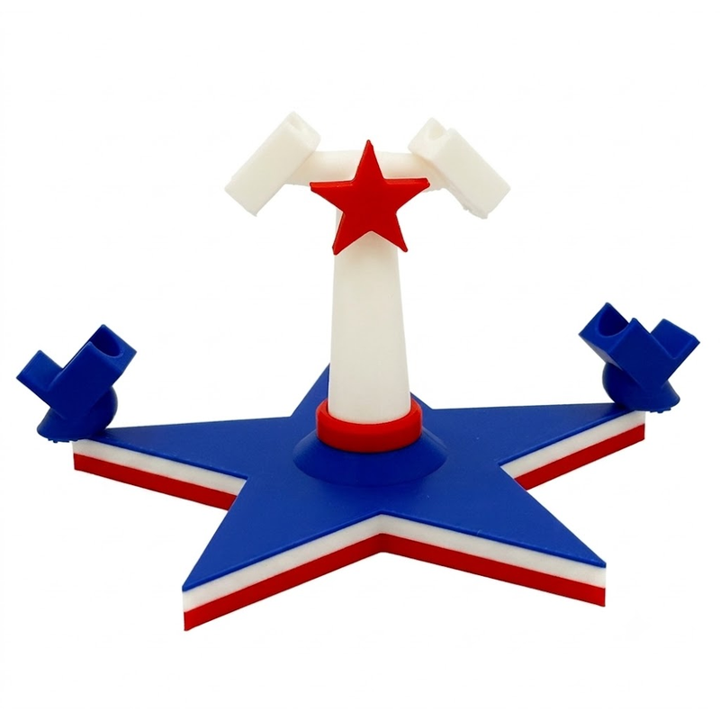 USA Pole Stand - Ice Fishing Game Accessory